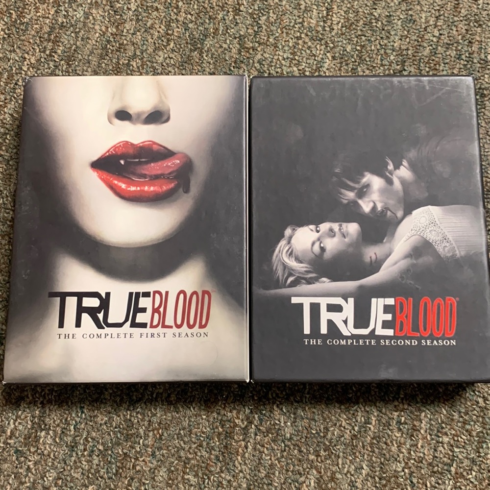 True blood dvd video hbo home entertainment the complete first & second season